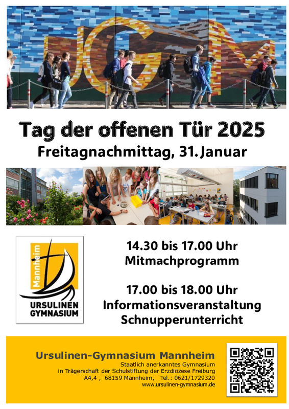 Einladung zum Tag der offenen Tr 2025